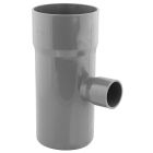 Culotte réduite PVC évacuation 87° mâle/femelle Ø100x63 - CULOT REDUIT MF 87°D100X63 25p