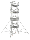 Échafaudage roulant en aluminium NEOLIUM 400 LINE - hauteur de travail 10m