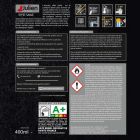 Peinture AEROSOL EFFET SABLE Gris - aerosol de 400ml