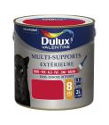 Peinture MULTI-SUPPORTS EXTERIEURE satin Rouge Coquelicot - pot de 2L