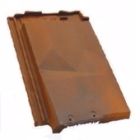 Tuile de ventilation terre cuite Diamant Argentique