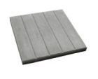 DALLE ASP.BOIS 50X50X4 T7 (12,5M2) GRIS