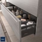Meuble de salle de bain MONTERREY 700 2 tiroirs métalliques à fermeture amortie PIN BAHÍA 697 x 540 x 450 mm