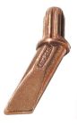 Panne de + 205 g pour ensemble 'panne + lance' réf. 4675 et fer réf. 364. Dimensions bout de panne 23 x 3 mm