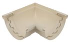 ANGLE MIXTE GOUTTIERE A COLLER DEV25 SABLE