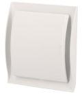 GRILLE DESIGN A FERMETURE  POUR TUBE DIAMETRE 100 BLANC  - FDT100B