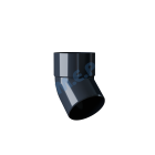Coude mâle-femelle45° - Coude mâle-femelle45° pour Tuyau diamètre 80mm couleur ANTHRACITE