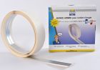 Bande armée de renfort d'angle pour plaque de plâtre en rouleau long. 12m x larg. 51mm