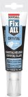 Mastic-colle - Fix ALL 'Crystal' - tube de 125ml