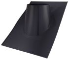SOLIN ALU 25 A 45° NOIR APOLLO PELLETS Ø150