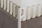 Profilé décoratif pour murs - Schlüter-SCHIENE-ACG - unité de livraison : 2,5 m Aluminium chromé anodisé brillant - haut. 10mm