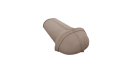 Aretier d'about à emboitement de 40 - chartreuse/franche-comté/gallo-romane/losangée/marseille/régence terre cuite valmagne beige - long. 48,5 cm x larg. 24,2 cm