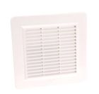 GRILLE APPLIQUE CARREE ANTI INSECTE  100 BLANC    - GAPM1B