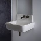 LAVABO CERAMIQUE RADICI A POSER OU A SUSPENDRE 2 trous