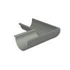 Equerre demi-ronde 25B14 intérieure soudée sans pince - zinc - prePATINA ardoise
