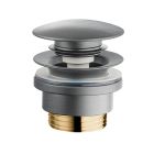 BONDE LAVABO Up Down LAITON NF METAL BROSSE 5-55 mm