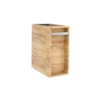 Coquette ALLIANCE 250 removable towel rail CHÊNE AFRICAIN