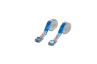 Lot de 2 sangles bagagères avec came à griffe Larg 25mm Lg 2.50m  - CAME A GRIFFE' 1 partie 2,50 m Largeur 25 mm - Rupture à 720 daN SACHET DE 2 PIECES
