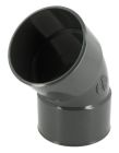 COUDE TPHP EAU PLUVIALE SIPHOIDE FEMELLE/FEMELLE 45° DIAMETRE 90   - AKCS44