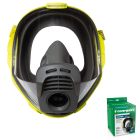 Masque écran panoramique en silicone Panarea (l'unité) BDU