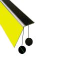 REPERAGE DES CONTREMARCHES 4 EN 1 A VISSER - L. 3000mm - CONTREMARCHE ET ANTIDERAPANT