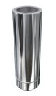 Tuyau inox isolé pour appareil granulés de bois (pellets)  diam. 80/80 mm - long. 0,5m