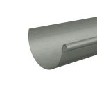 Gouttière demi-ronde B14 sans pince 4000 x 250 x 0.65 mm - zinc - prePATINA ardoise