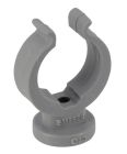 COLLIER LYRE SANS INSERT DIAMETRE 20 GRIS     - CO20