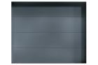 Porte de garage sectionnelle à refoulement plafond en acier isolé motorisée, standard 40 mm - SAORI