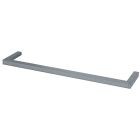 porte serviette  domino 60 cm metal brosse