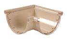 ANGLE DE GOUTTIERE A COLLER A 90' POUR LG33 SABLE - ANC33S
