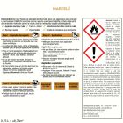 Peinture fer - DIRECT SUR ROUILLE martelé rouge  - pot de 0,75L