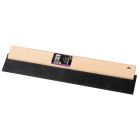 RACLETTE CAOUTCHOUC NOIR 300 MM MONTURE BOIS