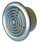 BOUCHE EXTR/INSUF TYPE DIFFUSEUR DIA 100 ALU