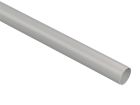 Gouttière PVC-U gris clair demi ronde développé T16 - long. 4m