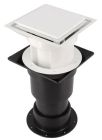 AVALOIR DE BALCON DIAMETRE 100 BLANC SANS ETANCHEITE   - ABSE100B