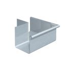 Equerre carrée 40B18 extérieure soudée sans pince - zinc - CLASSIC naturel