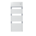 Sèche-serviette eau chaude - ASAMA Blanc 715W