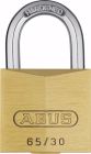 CADENAS 65 LAITON 30MM S'ENTROUVRANT SUR NUMERO 303 ANSE - 65/30 KA 303