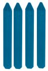 BLISTER DE 4 CRAIES BLEUES HEXAGONALES L.120MM