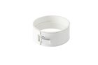 Collier clamp blanc d100
