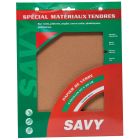 PAPIER VERRE SAVY MOYENX4            A