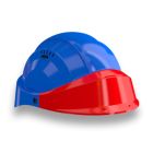 Casque - Orizon bleu visiere rouge - Taille unique