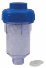 104628 - Mini-Filtre pour alimentation lave-linge - Rechargeable de cristaux polyphosphate - Protège votre lave linge contre les méfaits du calcaire