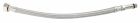 Flexible sanitaire acier inox spécial robinetterie - Souple, fiable et facile à raccorder - Prolongateur M 10/100 - Ecrou tournant 3/8' - Longueur : 300mm - DN8 - ACS - QB