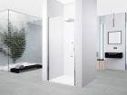 Paroi de douche YOUNG 2.0 1B porte pivotante interieur & exterieur verre transparent - haut. 2m x larg. 0,72-0,76m