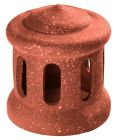 Lanterne grand modele diam.160 (section d'aeration 120 cm2) terre cuite Chevreuse