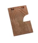 Piece gauche pour chatiere Tuile PLATE Phalempin Vieilli