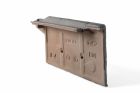 Rive individuelle droite a emboitement terre cuite Beauvoise Graphite