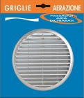 GRILLE RONDE A CLIPSER+MOUST 135 MM